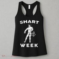 Shart Week Funny Novelty Shark Women's Tank Top thumb 3
