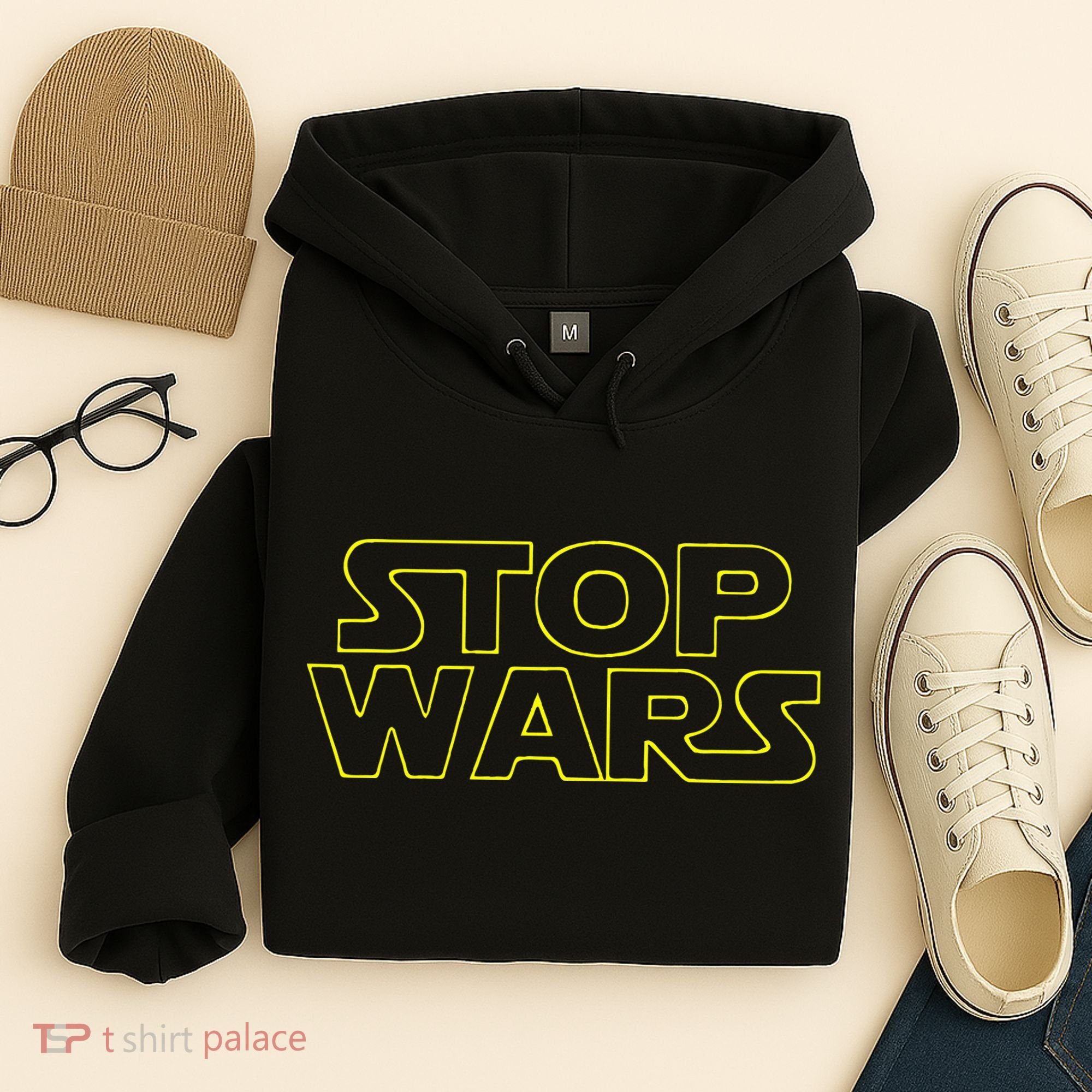 Stop Wars Funny Hoodie