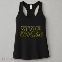 Stop Wars Funny Women's Tank Top thumb 3