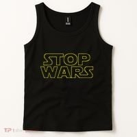 Stop Wars Funny Tank Top thumb 2