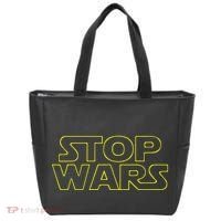 Stop Wars Funny Tote Bag thumb 0