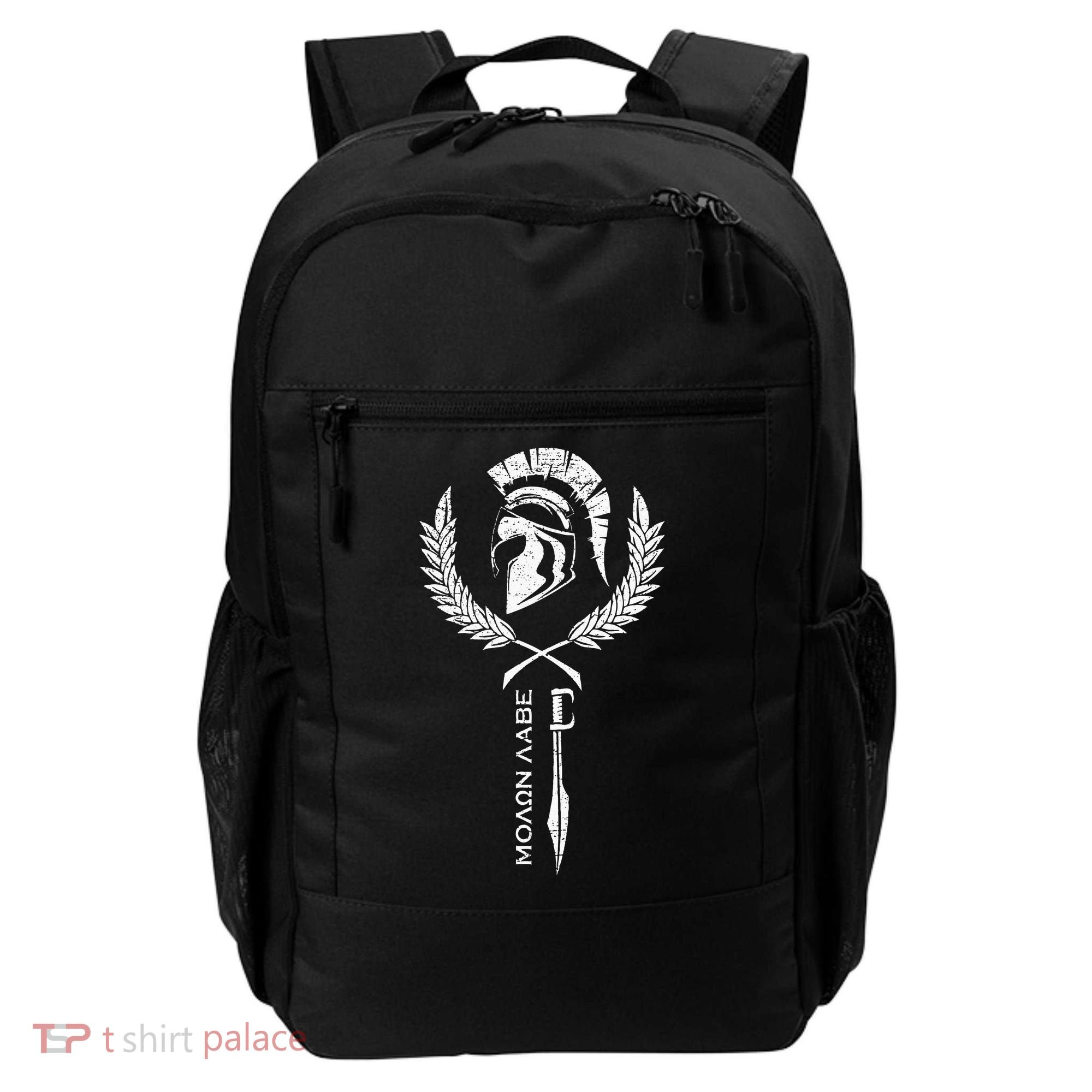 Sparta Warrior Fitness Molon Labe Backpack