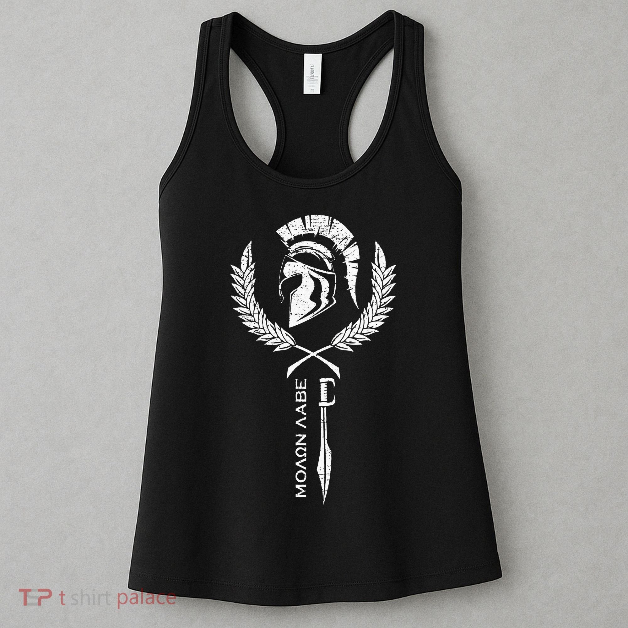 Sparta Warrior Fitness Molon Labe Women's Tank Top