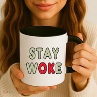 Stay Woke Gift Coffee Mug thumb 3