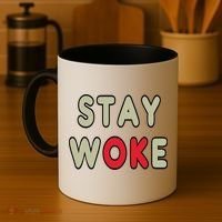 Stay Woke Gift Coffee Mug thumb 4