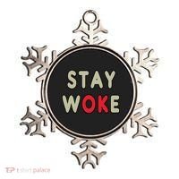 Stay Woke Gift Ornament thumb 0