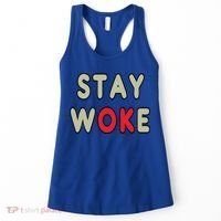 Stay Woke Gift Women's Tank Top thumb 0