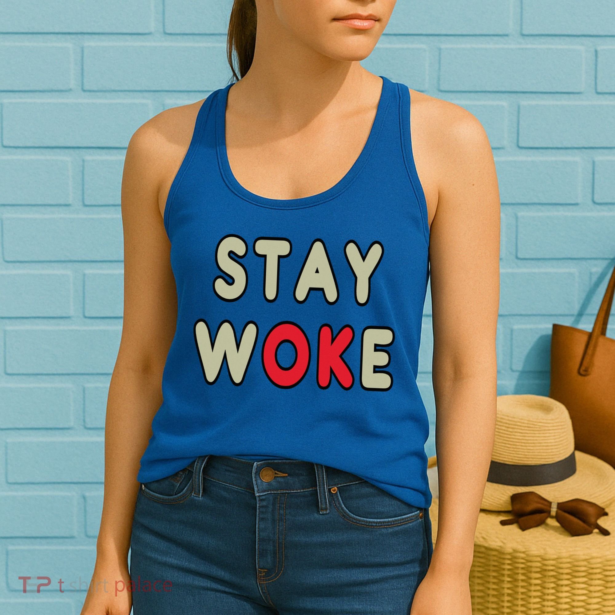 Stay Woke Gift Women's Tank Top