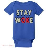 Stay Woke Gift Baby Bodysuit thumb 0
