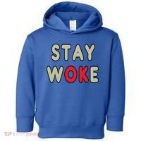 Stay Woke Gift Toddler Hoodie thumb 0