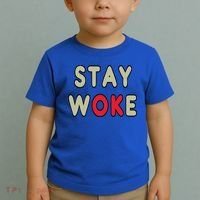 Stay Woke Gift Toddler T-Shirt thumb 2