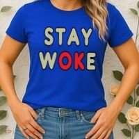 Stay Woke Gift Women's T-Shirt thumb 2