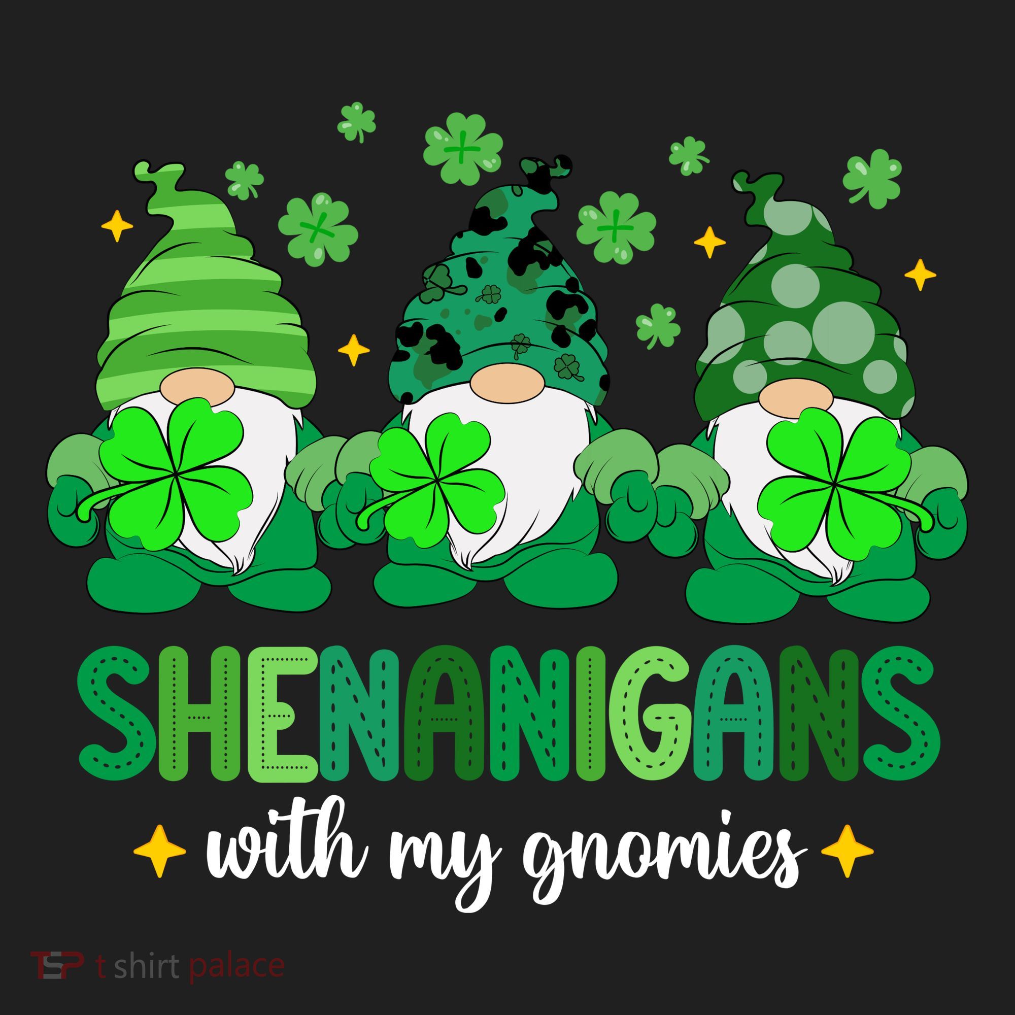 Shenanigans With Gnomies St Patrick Day Women's Sweatshirt