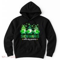 Shenanigans With Gnomies St Patrick Day Hoodie thumb 0