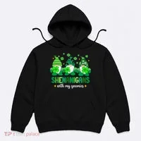 Shenanigans With Gnomies St Patrick Day Hoodie thumb 0