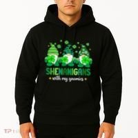 Shenanigans With Gnomies St Patrick Day Hoodie thumb 2