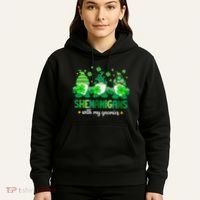 Shenanigans With Gnomies St Patrick Day Hoodie thumb 5