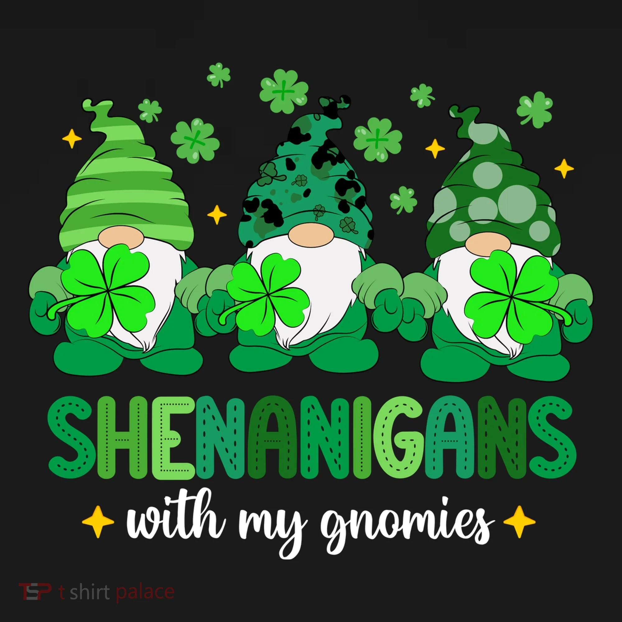 Shenanigans With Gnomies St Patrick Day Hoodie