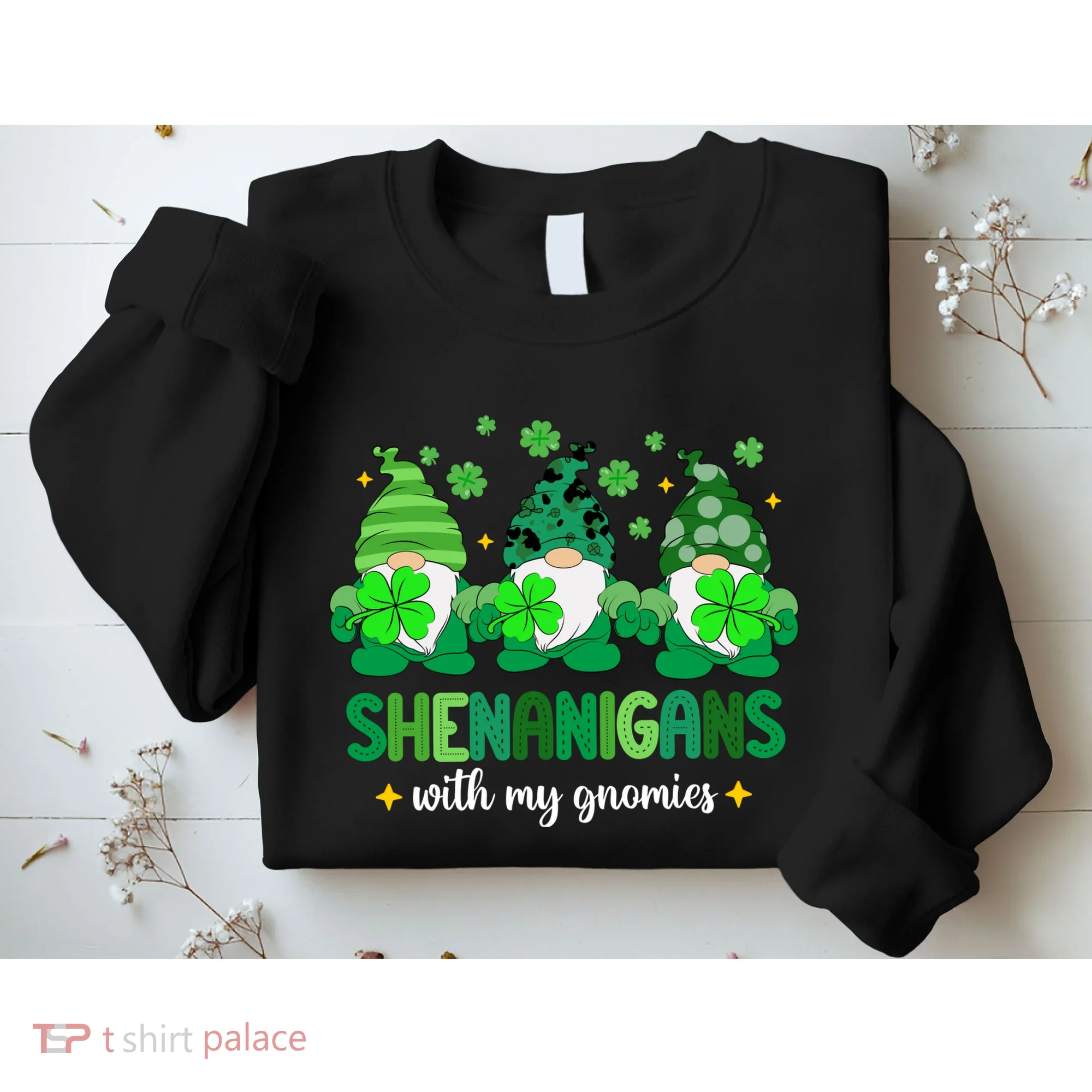 Shenanigans With Gnomies St Patrick Day Sweatshirt