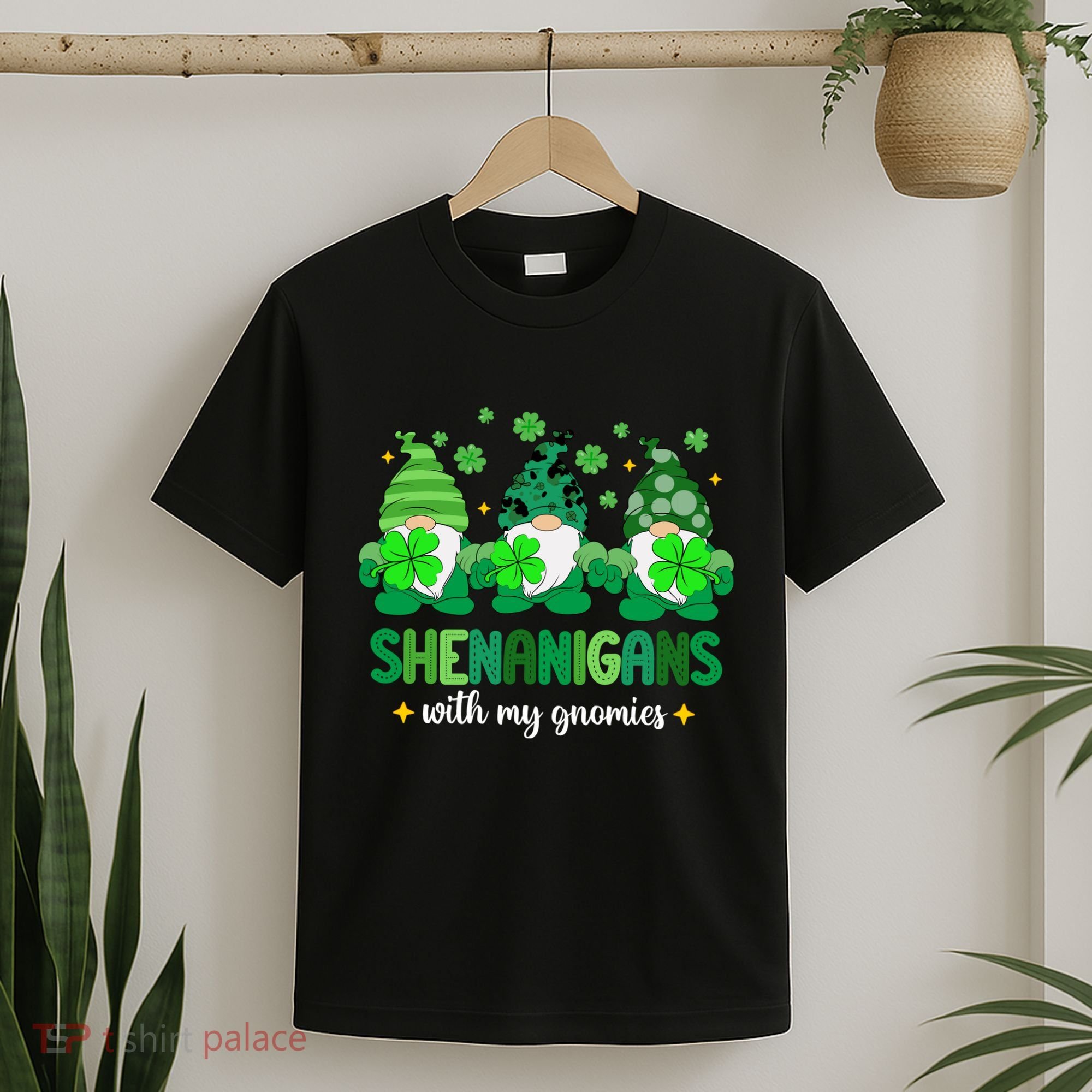 Shenanigans With Gnomies St Patrick Day T-Shirt