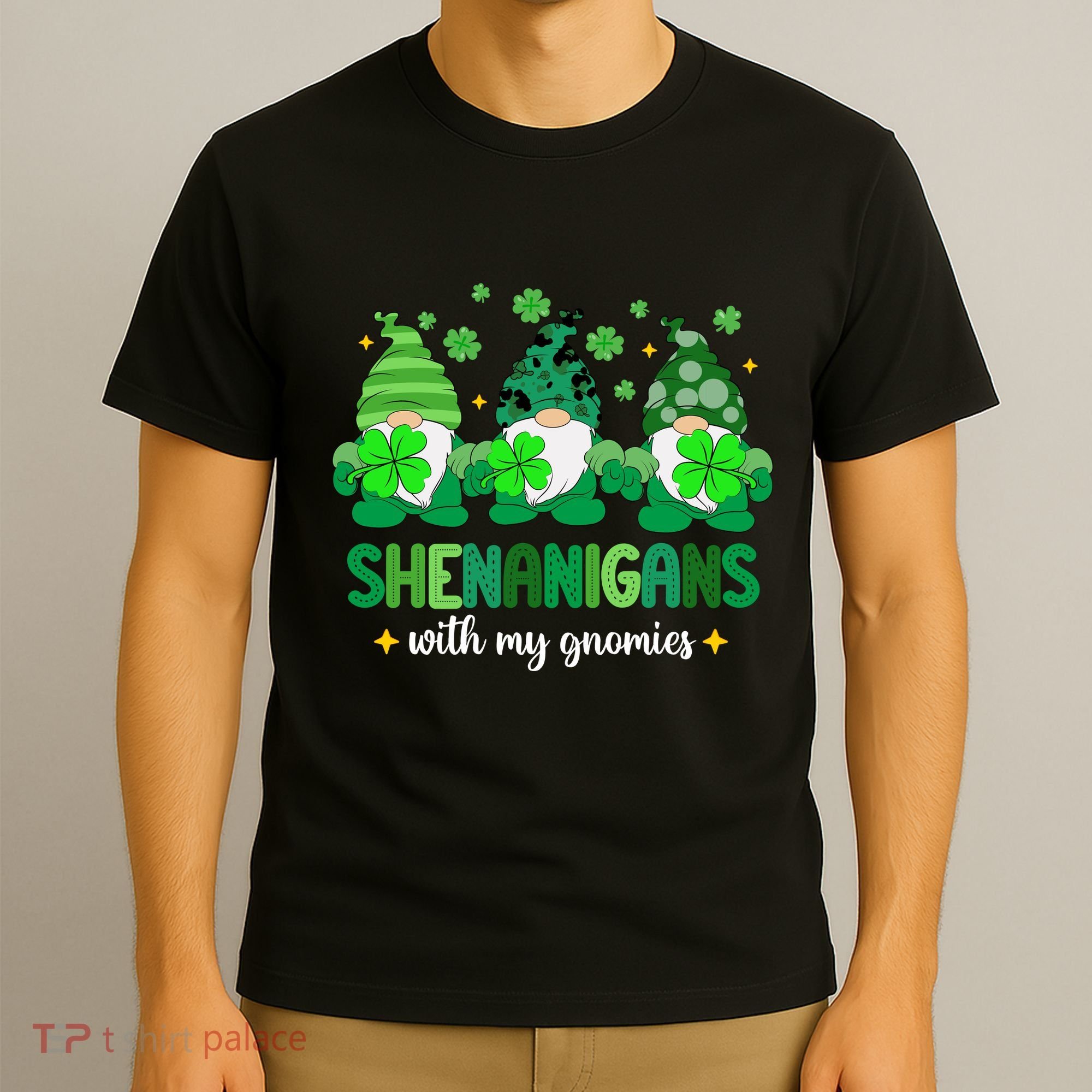 Shenanigans With Gnomies St Patrick Day T-Shirt