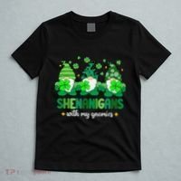 Shenanigans With Gnomies St Patrick Day T-Shirt thumb 5