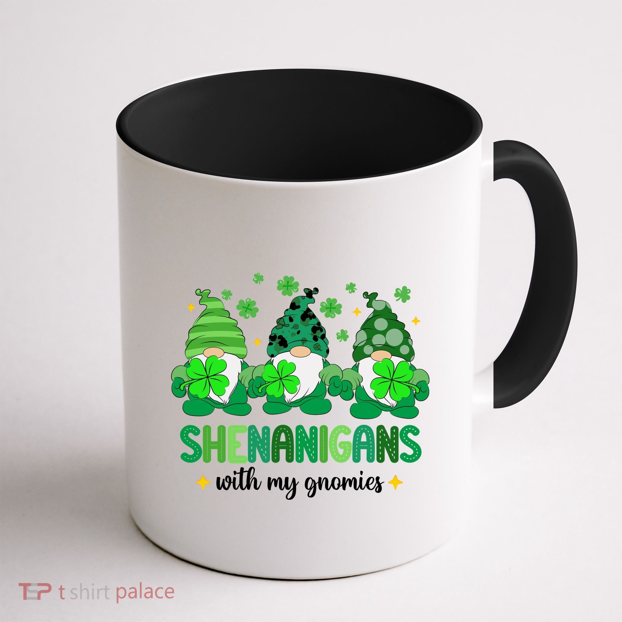 Shenanigans With Gnomies St Patrick Day Coffee Mug