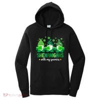 Shenanigans With Gnomies St Patrick Day Women's Hoodie thumb 0