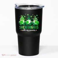 Shenanigans With Gnomies St Patrick Day Tumbler thumb 0