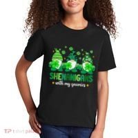 Shenanigans With Gnomies St Patrick Day Kids T-Shirt thumb 2