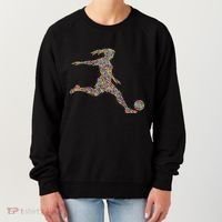Soccer Women Girl Player Women's Sweatshirt thumb 0
