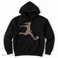 Soccer Women Girl Player Hoodie thumb 0