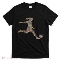 Soccer Women Girl Player T-Shirt thumb 0