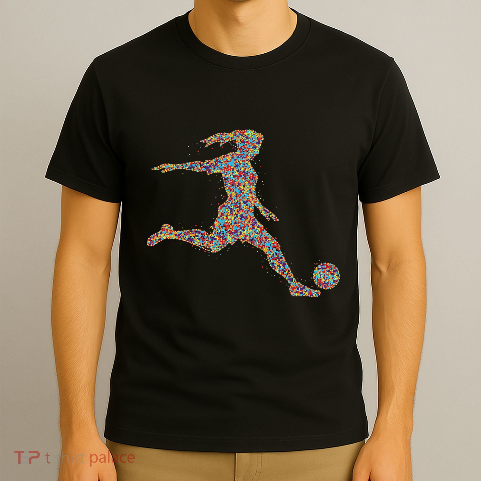 Soccer Women Girl Player T-Shirt