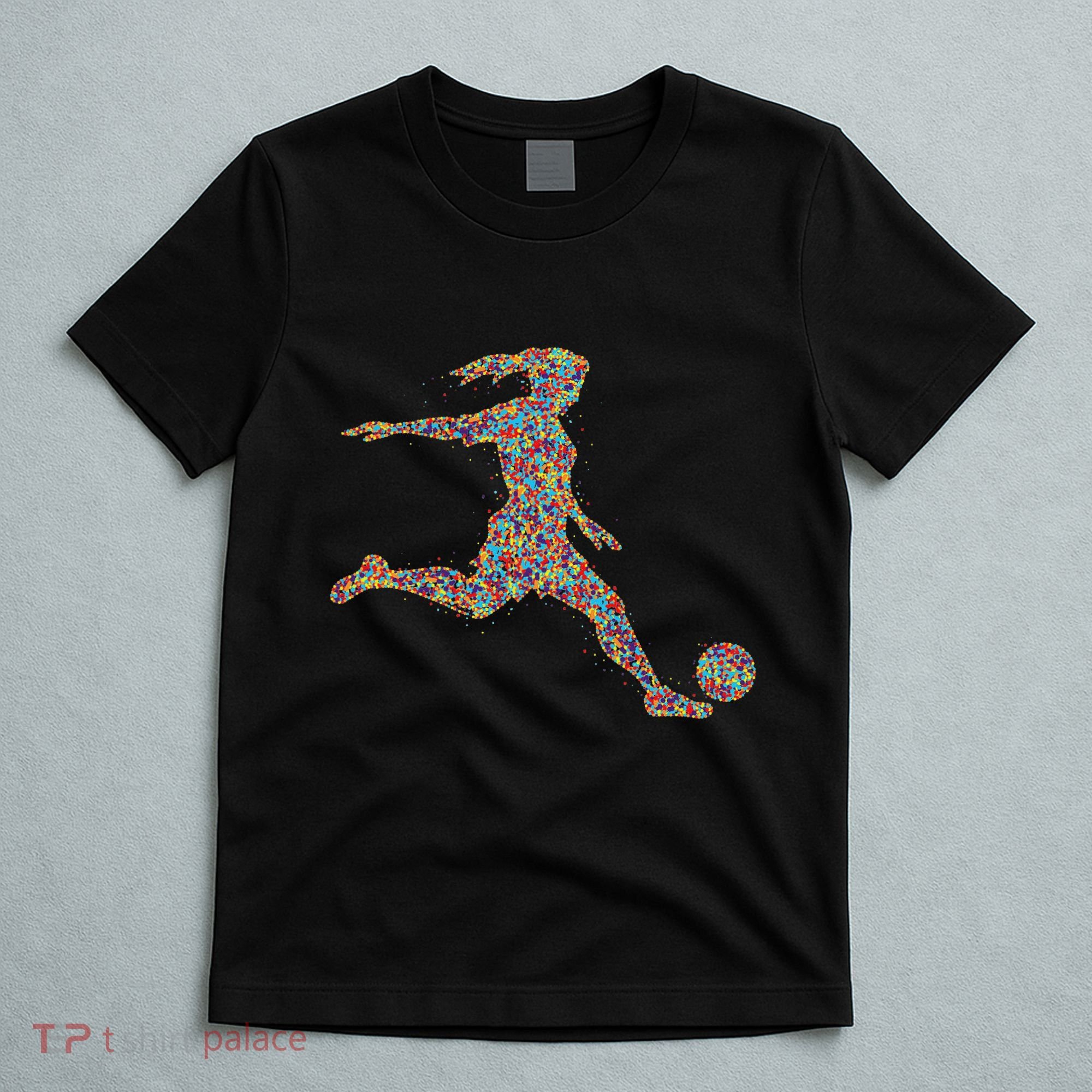 Soccer Women Girl Player T-Shirt