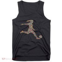 Soccer Women Girl Player Tank Top thumb 0