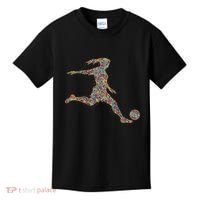 Soccer Women Girl Player Kids T-Shirt thumb 0