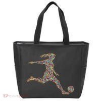 Soccer Women Girl Player Tote Bag thumb 0