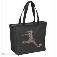 Soccer Women Girl Player Tote Bag thumb 2