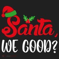 Santa We Good Funny Naughty Or Nice List Christmas Season Cute Gift Beanie thumb 2