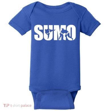 Sumo Wrestling Gift Baby Bodysuit
