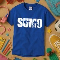 Sumo Wrestling Gift Kids T-Shirt thumb 3