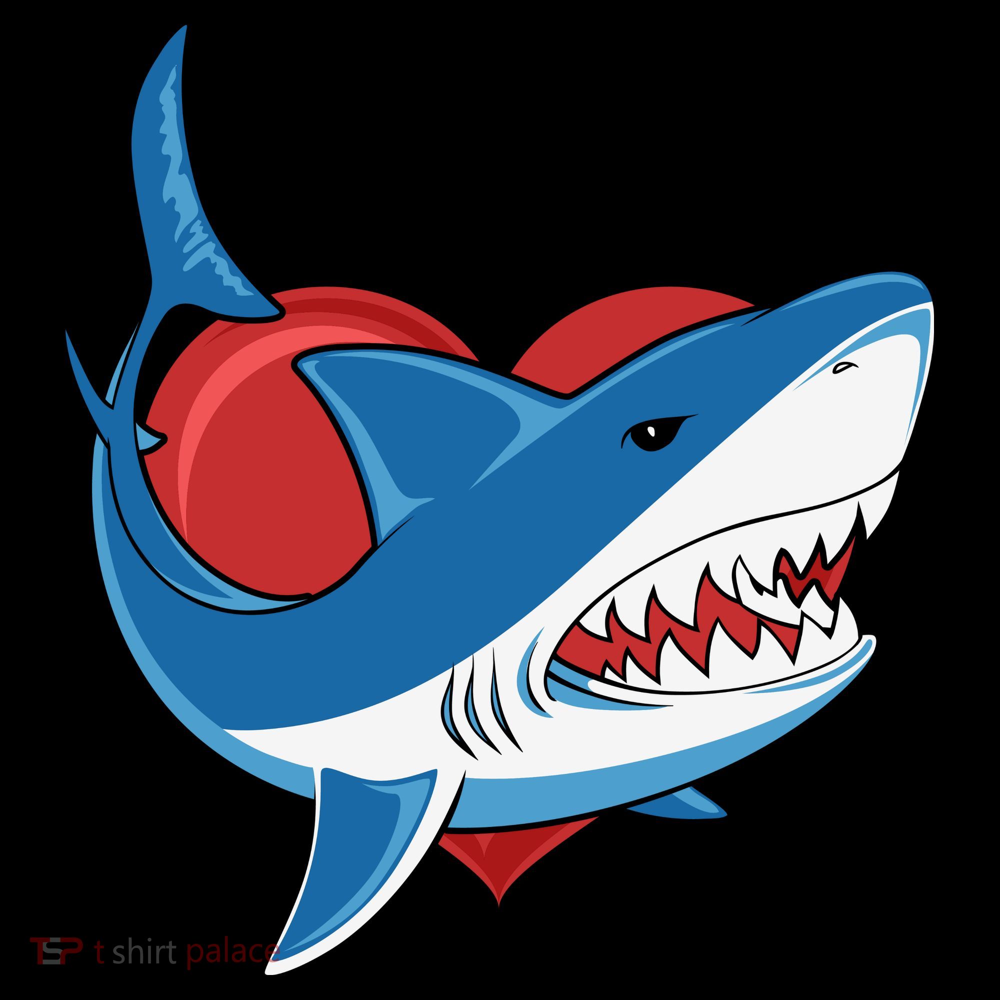 Shark With Heart, Shark Lovers Valentine Gift For Valentine Day Coffee Mug