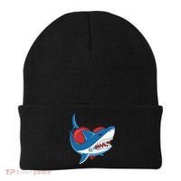 Shark With Heart, Shark Lovers Valentine Gift For Valentine Day Beanie thumb 0