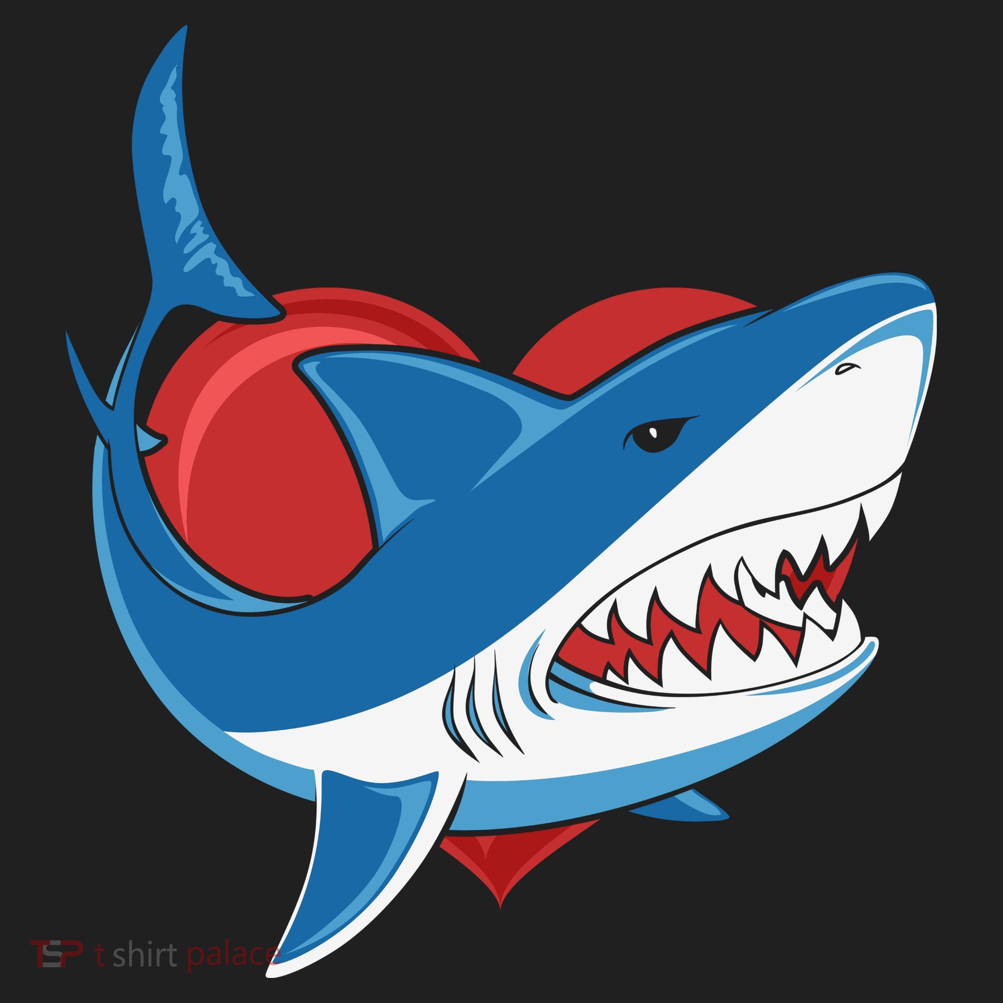 Shark With Heart, Shark Lovers Valentine Gift For Valentine Day Hat