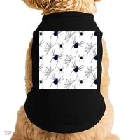 Spider Webs Halloween  Doggie Tank thumb 0