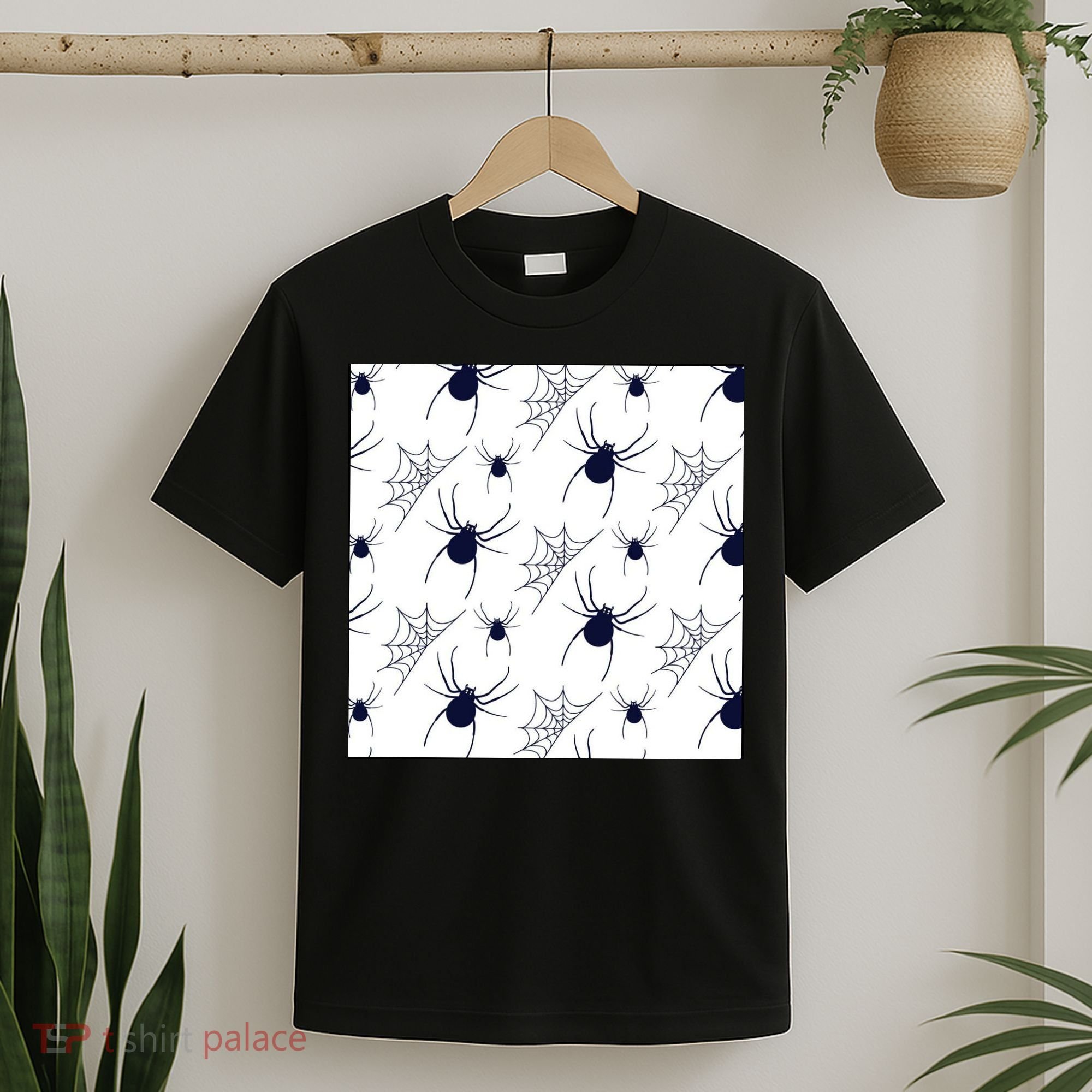 Spider Webs Halloween  T-Shirt