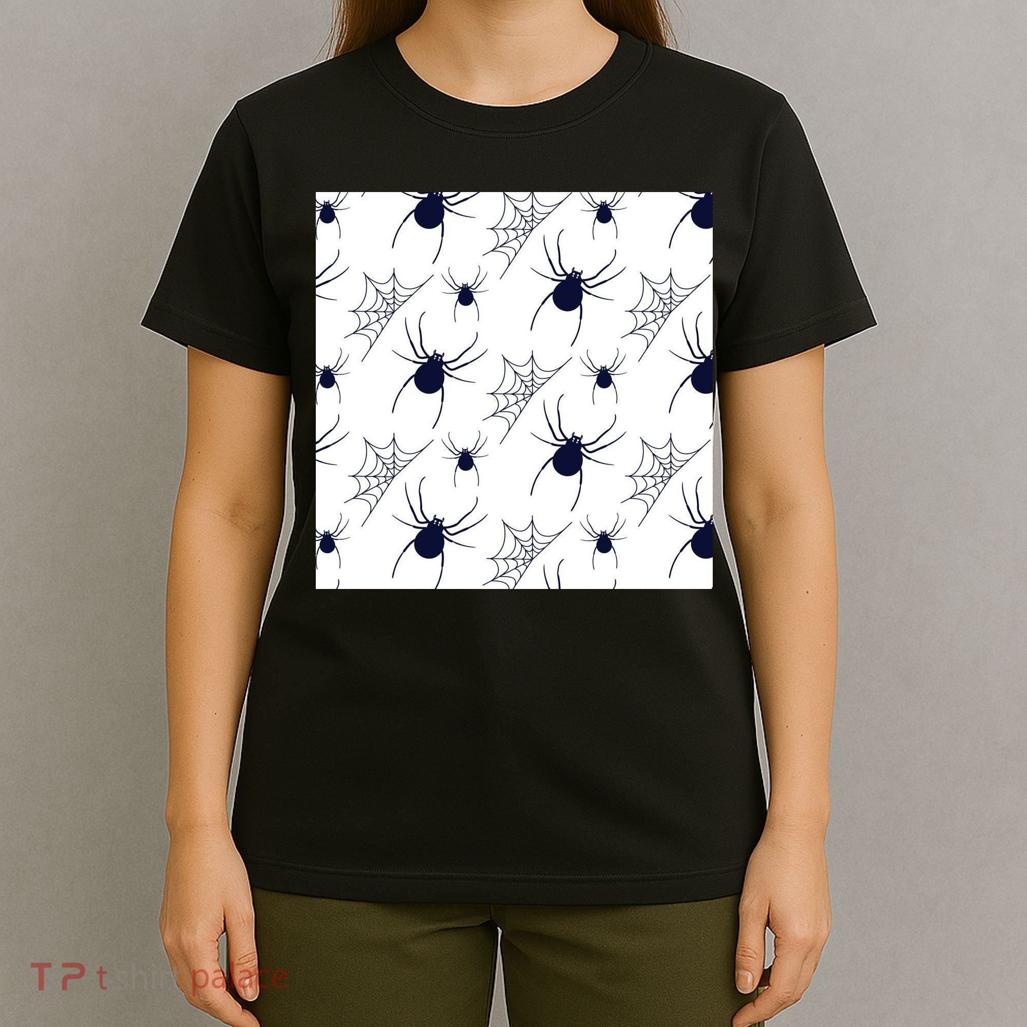 Spider Webs Halloween  T-Shirt
