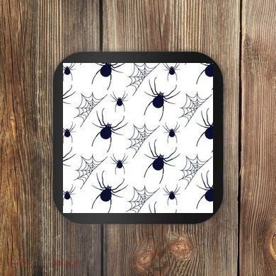 Spider Webs Halloween  Coaster