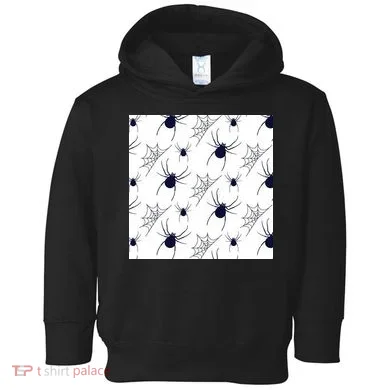 Spider Webs Halloween  Toddler Hoodie